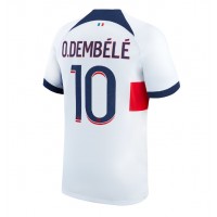 Maglie da calcio Paris Saint-Germain Ousmane Dembele #10 Seconda Maglia 2023-24 Manica Corta